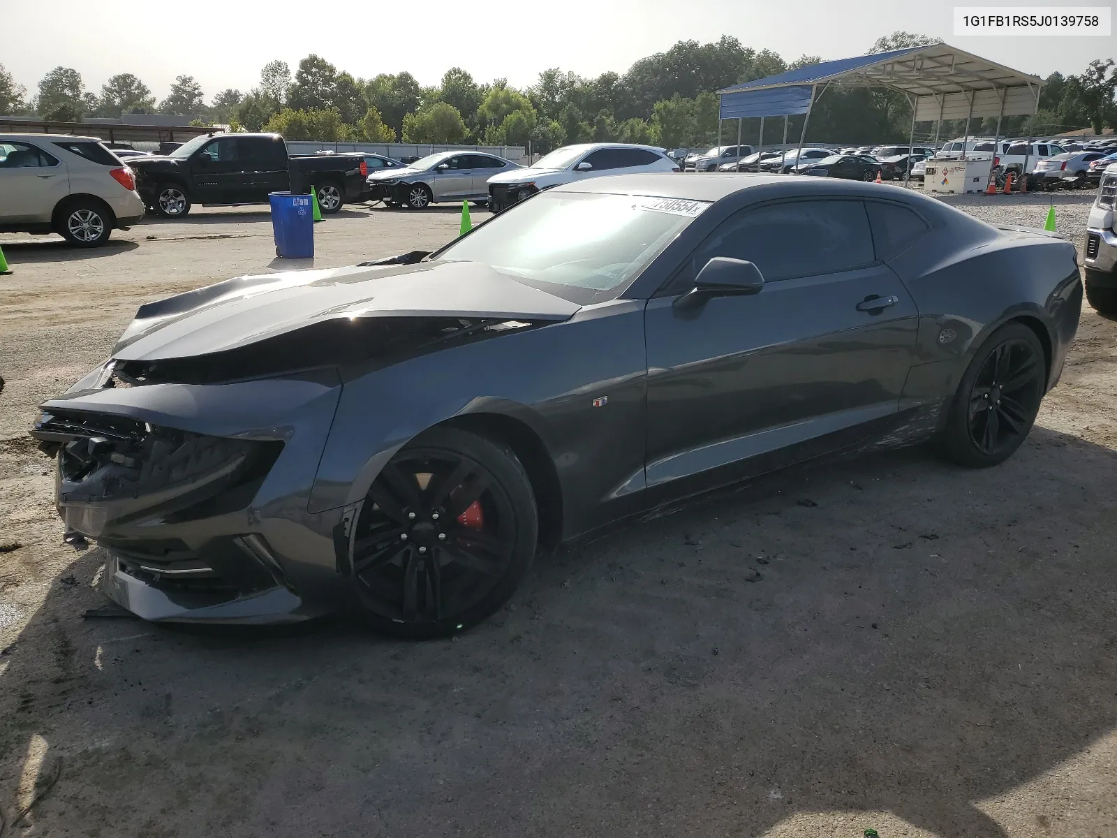 2018 Chevrolet Camaro Lt VIN: 1G1FB1RS5J0139758 Lot: 65750554