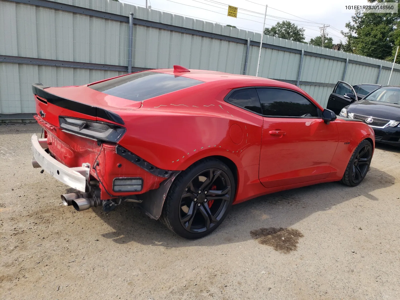 1G1FE1R73J0148560 2018 Chevrolet Camaro Ss