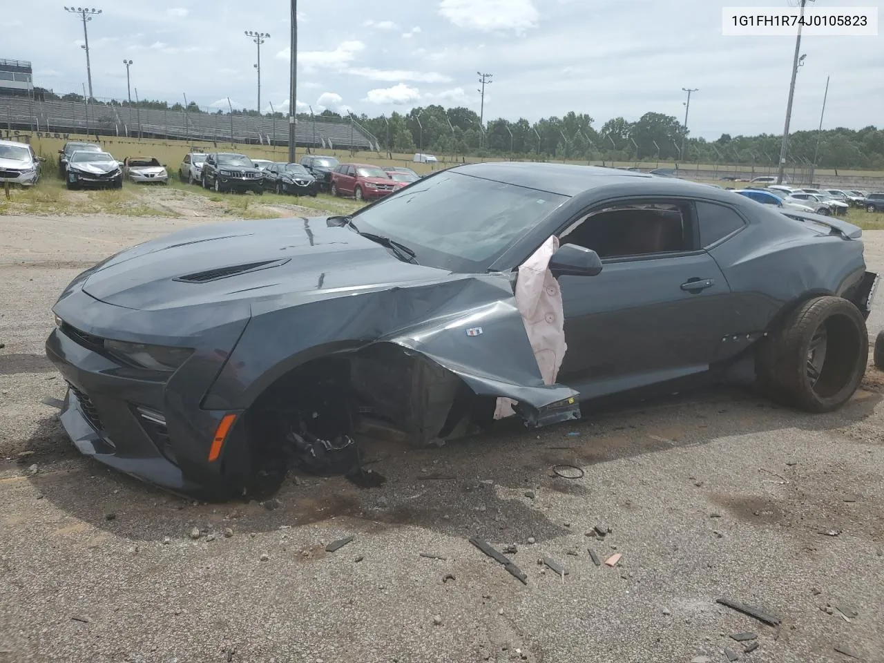 2018 Chevrolet Camaro Ss VIN: 1G1FH1R74J0105823 Lot: 65946274