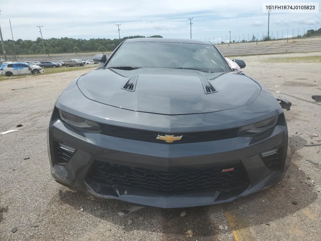 2018 Chevrolet Camaro Ss VIN: 1G1FH1R74J0105823 Lot: 65946274