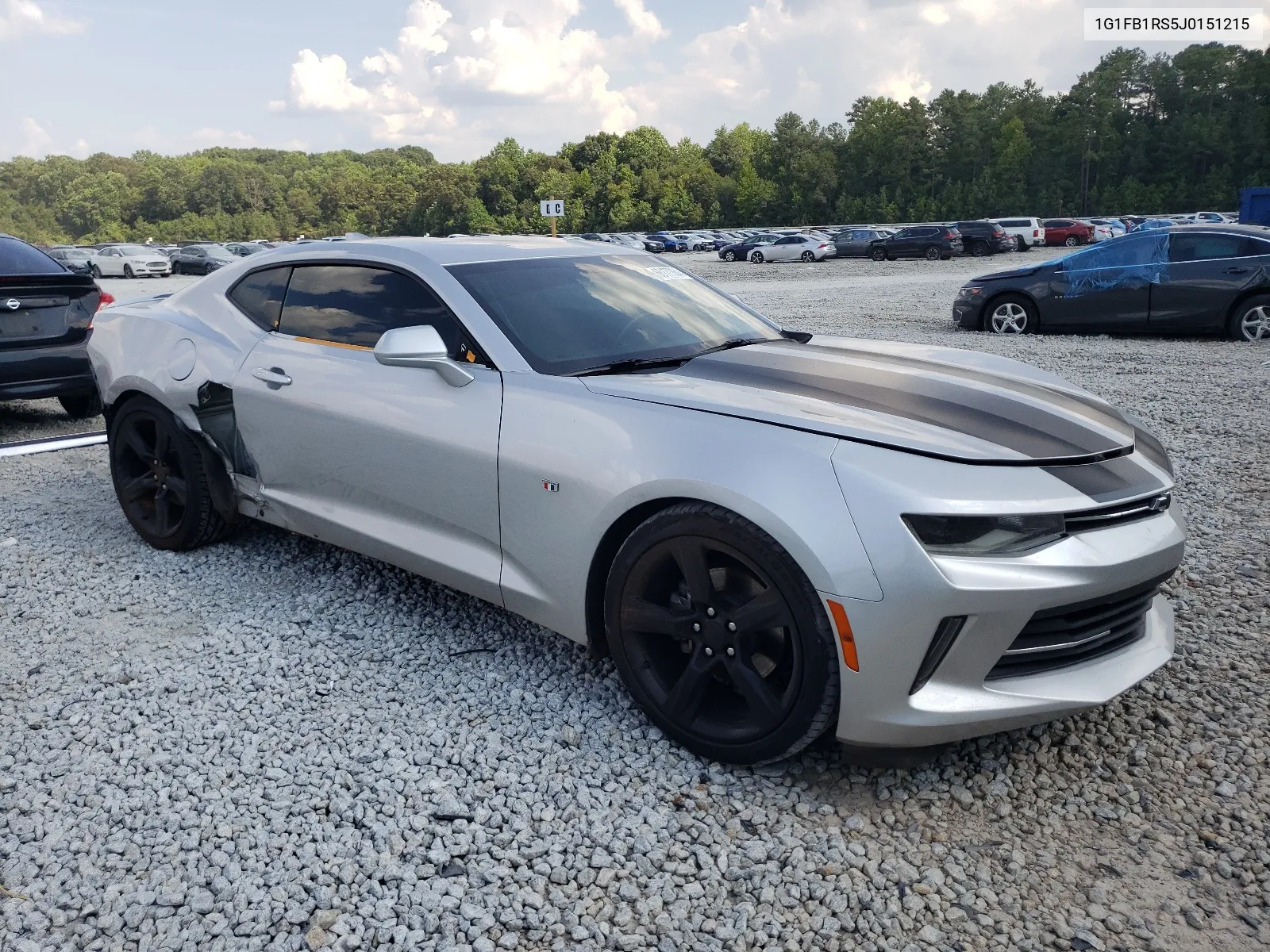 1G1FB1RS5J0151215 2018 Chevrolet Camaro Lt