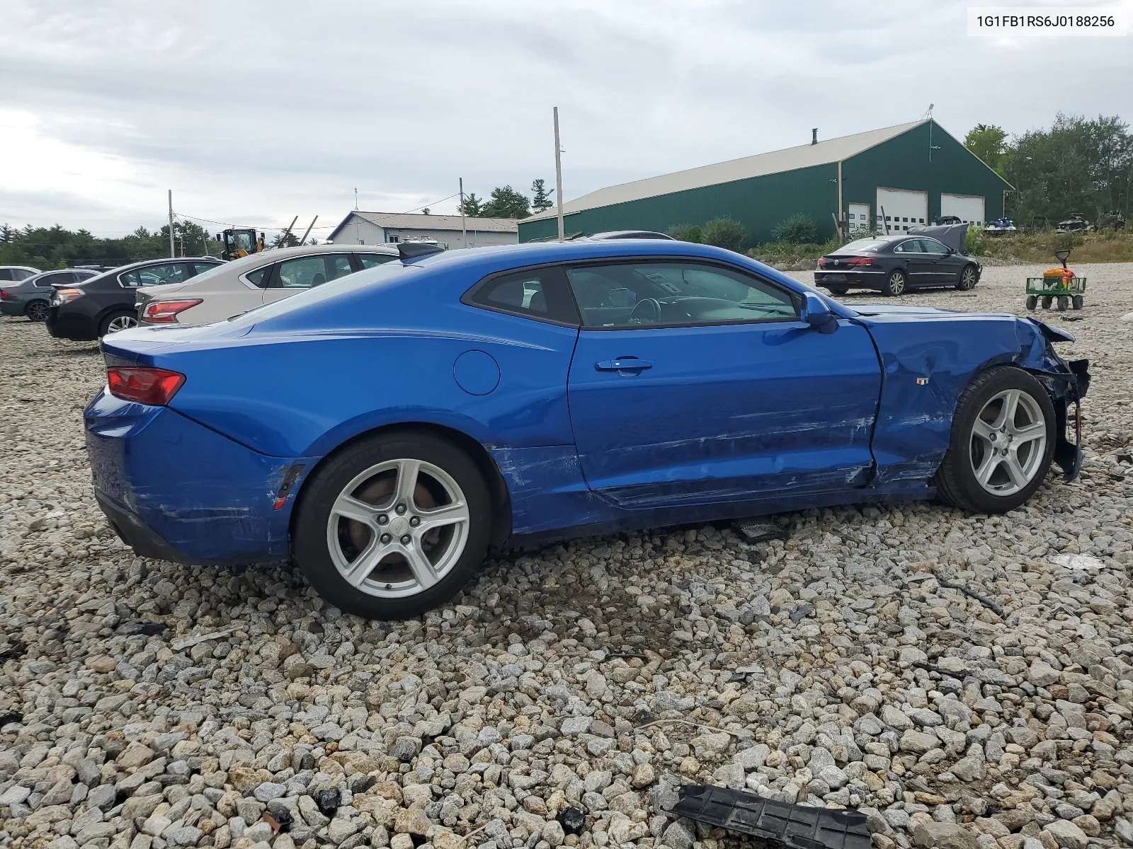 2018 Chevrolet Camaro Lt VIN: 1G1FB1RS6J0188256 Lot: 66562394