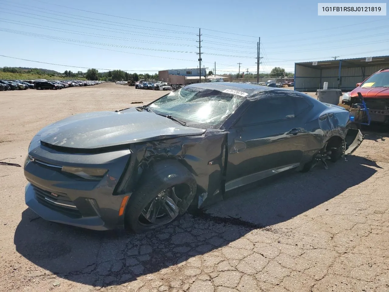 2018 Chevrolet Camaro Lt VIN: 1G1FB1RS8J0121819 Lot: 67572874