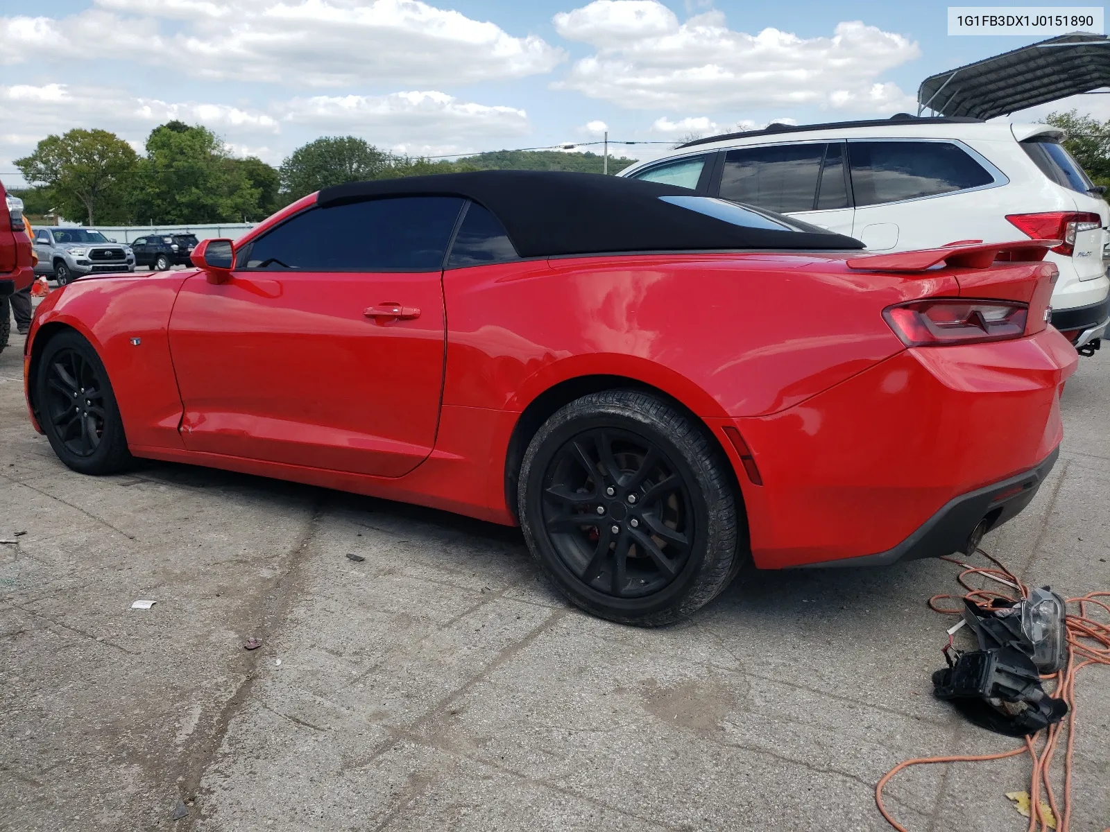 1G1FB3DX1J0151890 2018 Chevrolet Camaro Lt