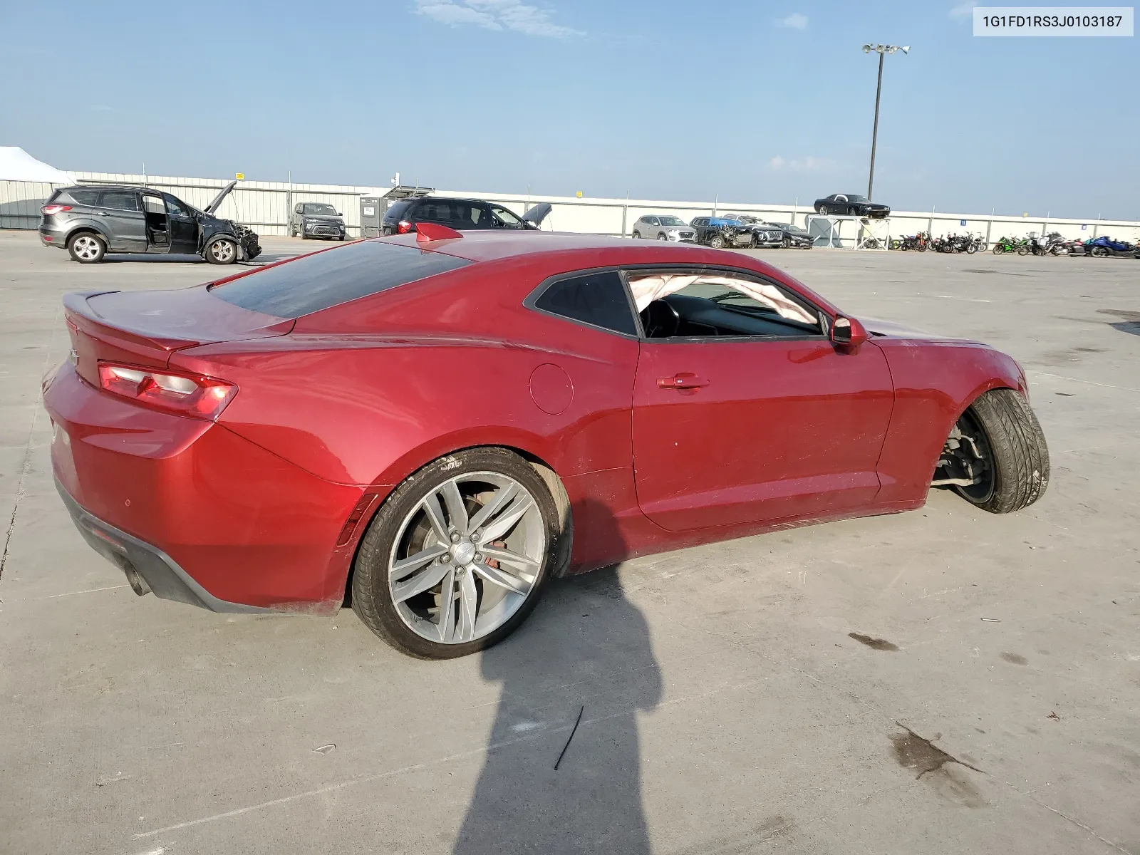 1G1FD1RS3J0103187 2018 Chevrolet Camaro Lt