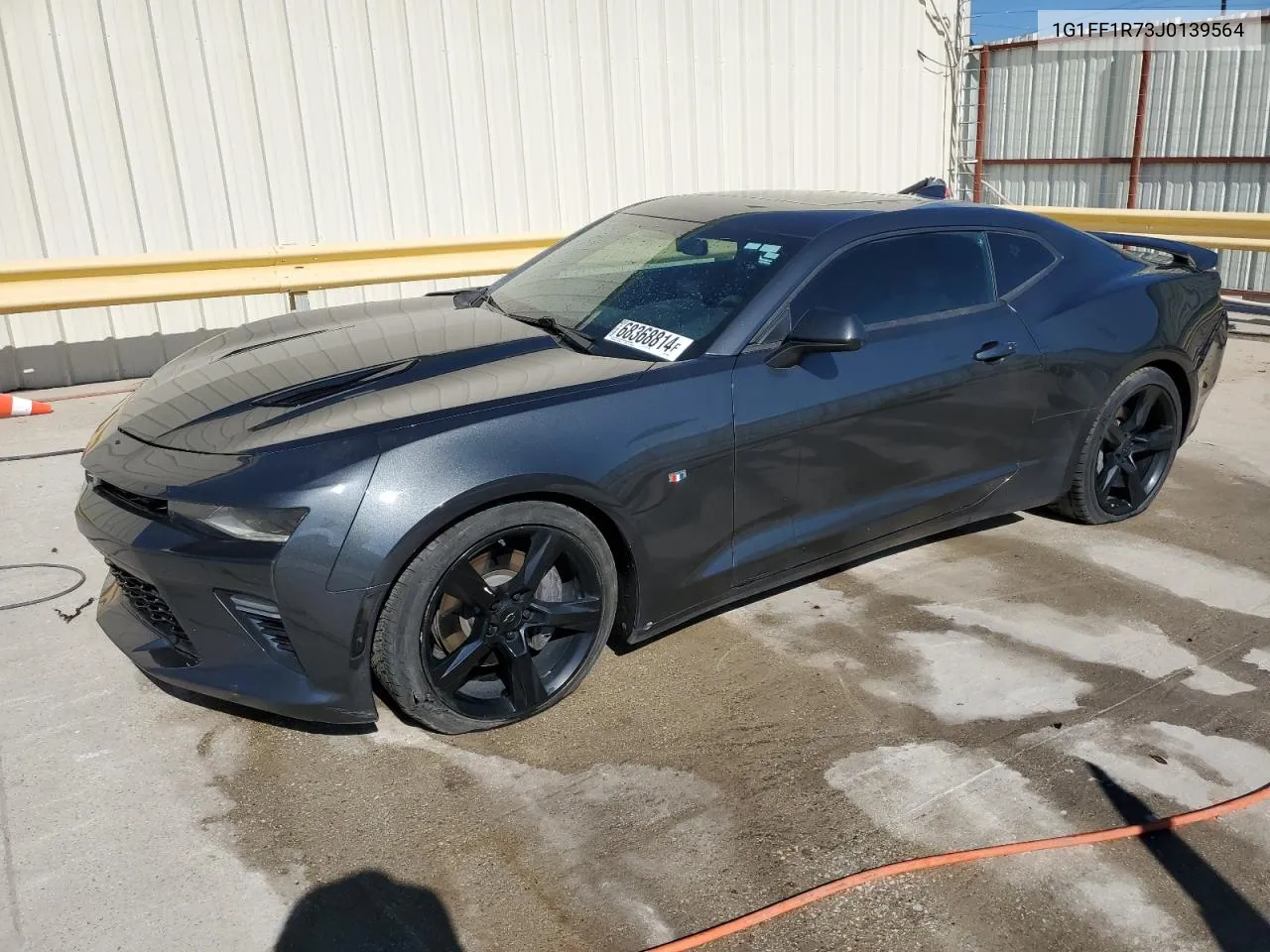 2018 Chevrolet Camaro Ss VIN: 1G1FF1R73J0139564 Lot: 68368814