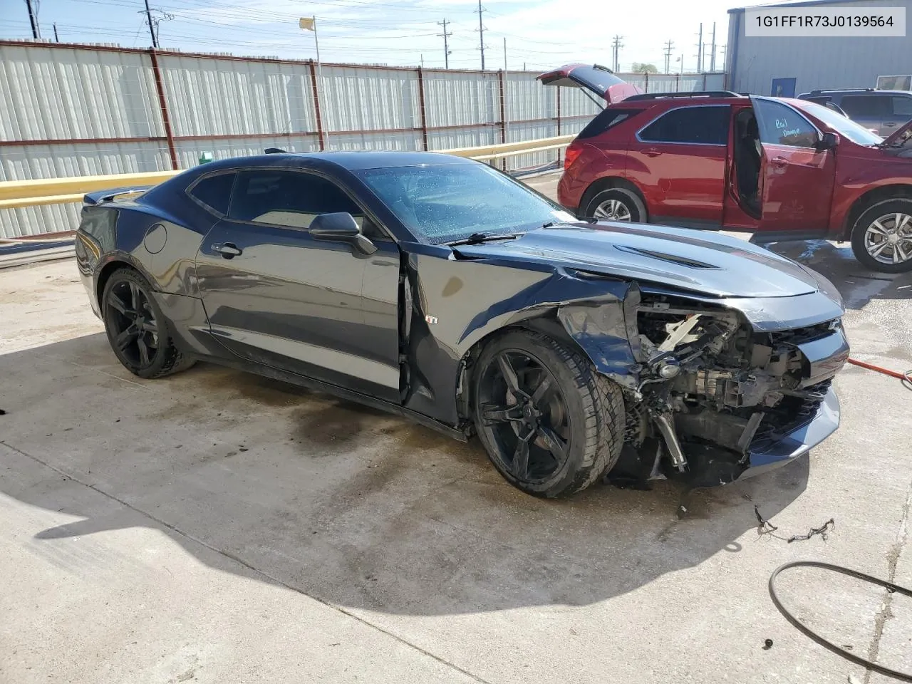 2018 Chevrolet Camaro Ss VIN: 1G1FF1R73J0139564 Lot: 68368814