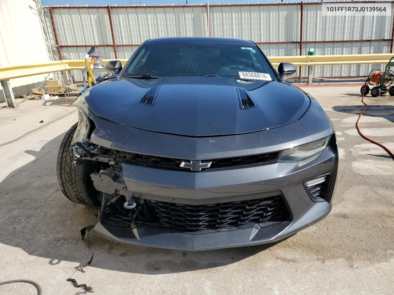 2018 Chevrolet Camaro Ss VIN: 1G1FF1R73J0139564 Lot: 68368814