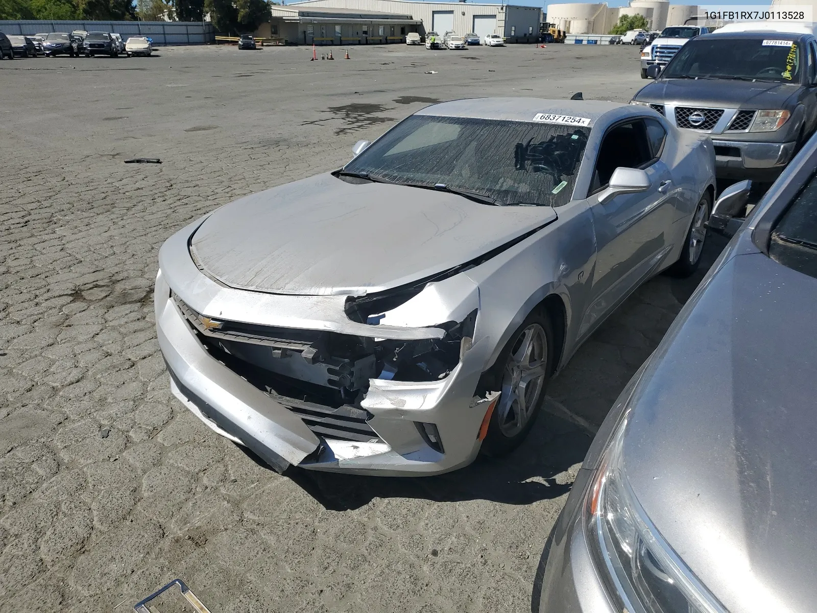 1G1FB1RX7J0113528 2018 Chevrolet Camaro Lt