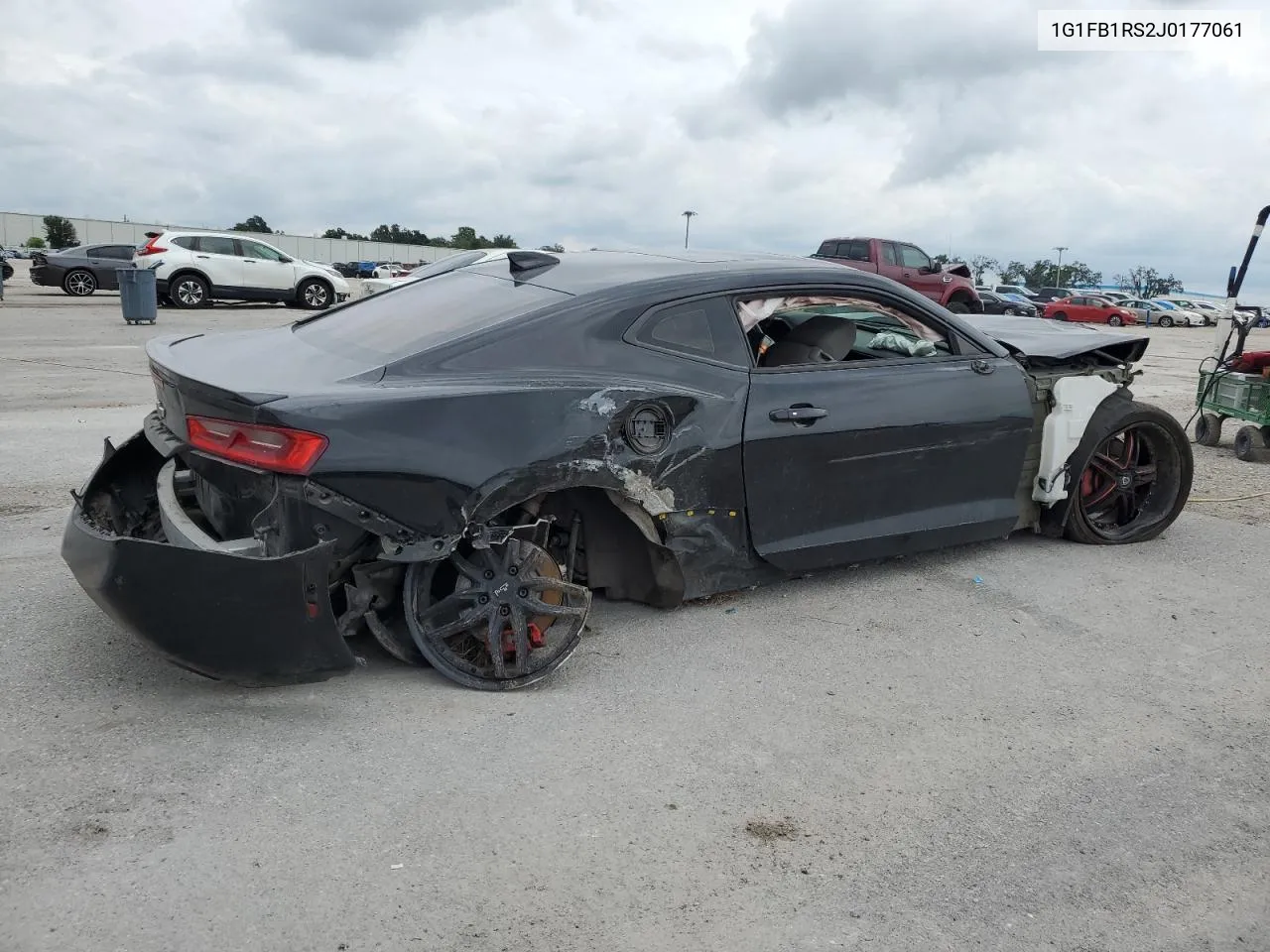 2018 Chevrolet Camaro Lt VIN: 1G1FB1RS2J0177061 Lot: 68492934