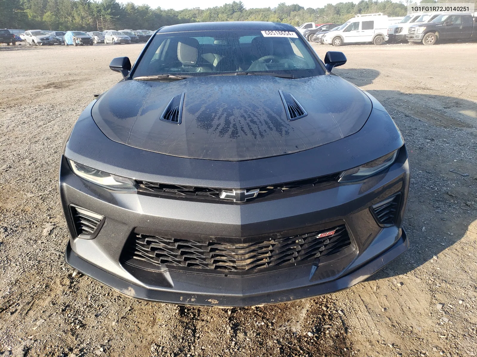 2018 Chevrolet Camaro Ss VIN: 1G1FG1R72J0140251 Lot: 68518654