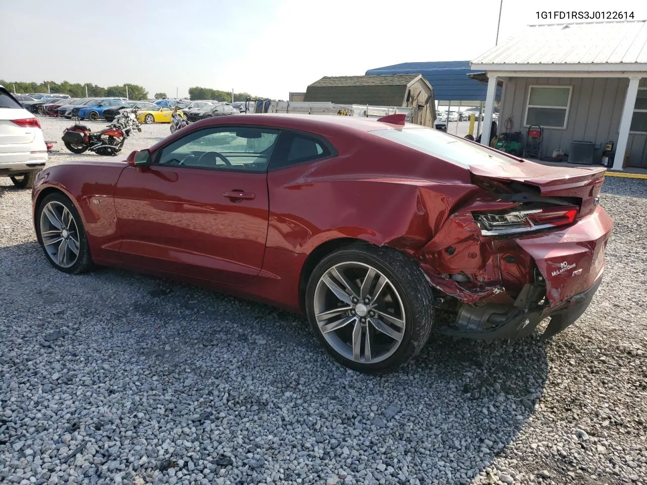 2018 Chevrolet Camaro Lt VIN: 1G1FD1RS3J0122614 Lot: 68585374