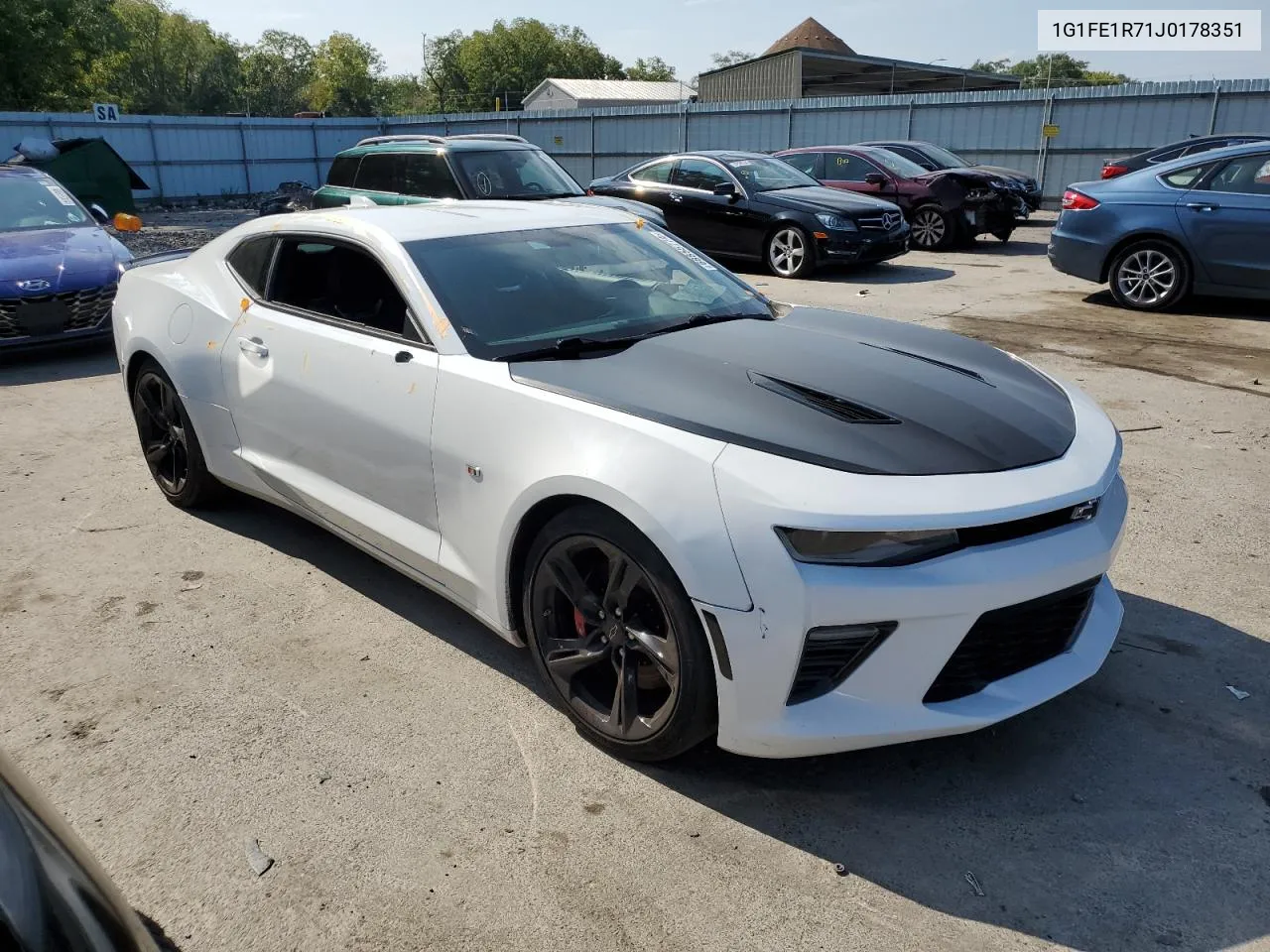 2018 Chevrolet Camaro Ss VIN: 1G1FE1R71J0178351 Lot: 68855774