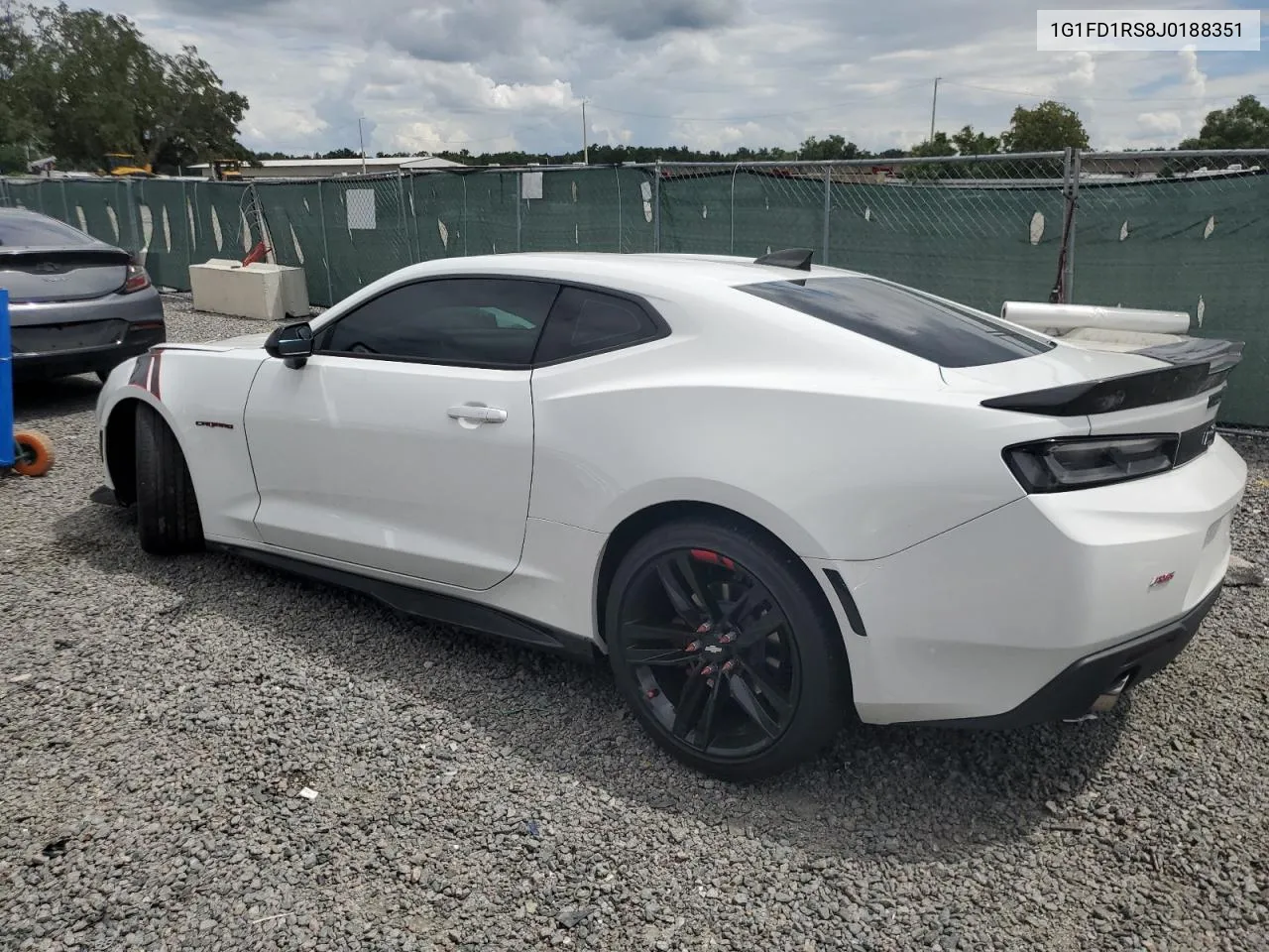 2018 Chevrolet Camaro Lt VIN: 1G1FD1RS8J0188351 Lot: 68973174