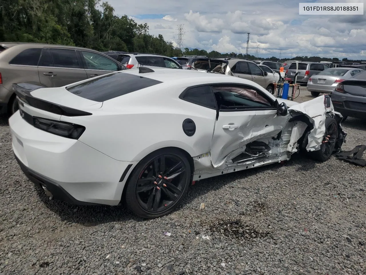 2018 Chevrolet Camaro Lt VIN: 1G1FD1RS8J0188351 Lot: 68973174