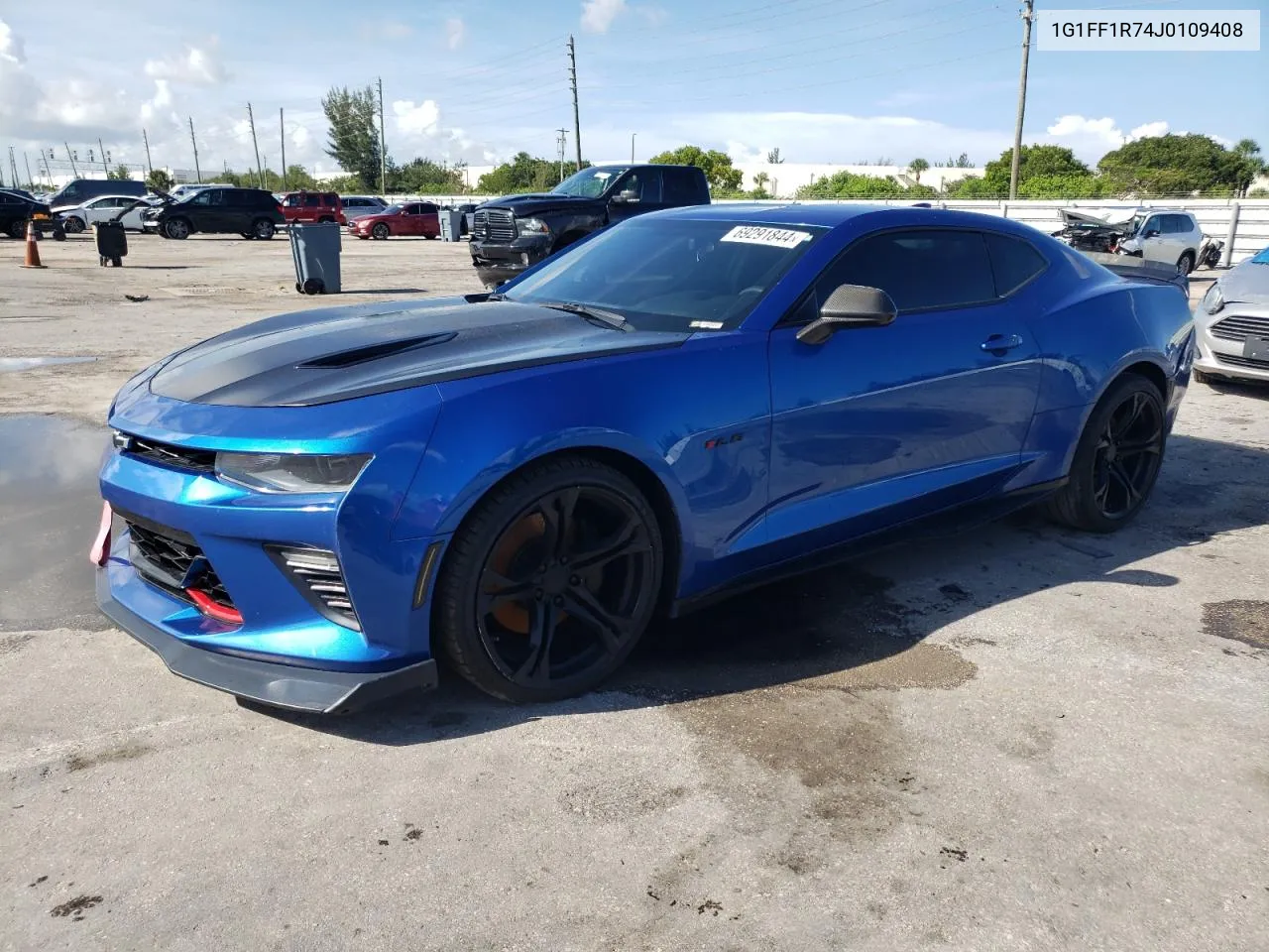 1G1FF1R74J0109408 2018 Chevrolet Camaro Ss