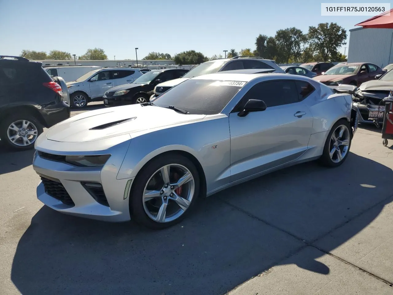 2018 Chevrolet Camaro Ss VIN: 1G1FF1R75J0120563 Lot: 69683734