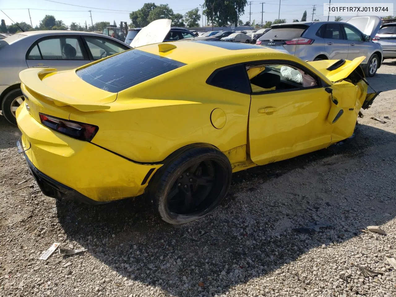 1G1FF1R7XJ0118744 2018 Chevrolet Camaro Ss