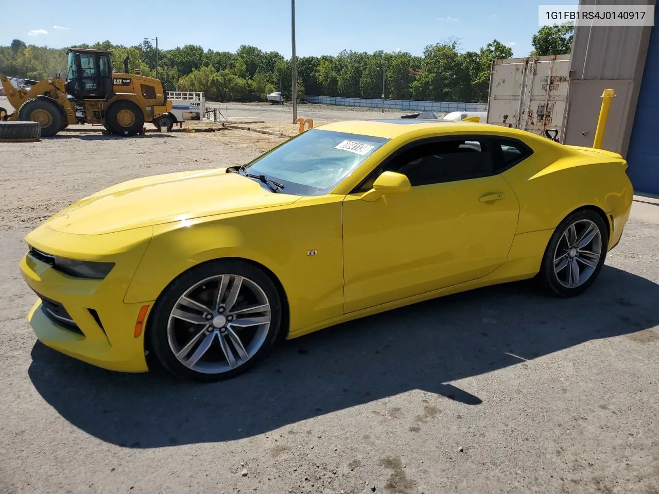 2018 Chevrolet Camaro Lt VIN: 1G1FB1RS4J0140917 Lot: 69841134