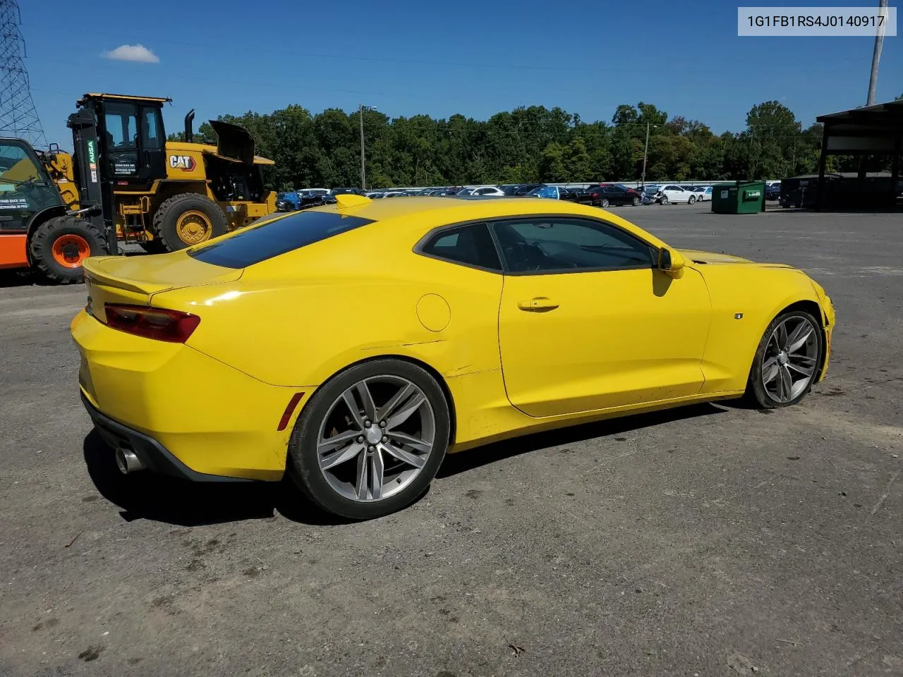 2018 Chevrolet Camaro Lt VIN: 1G1FB1RS4J0140917 Lot: 69841134