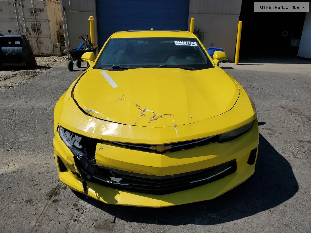 2018 Chevrolet Camaro Lt VIN: 1G1FB1RS4J0140917 Lot: 69841134