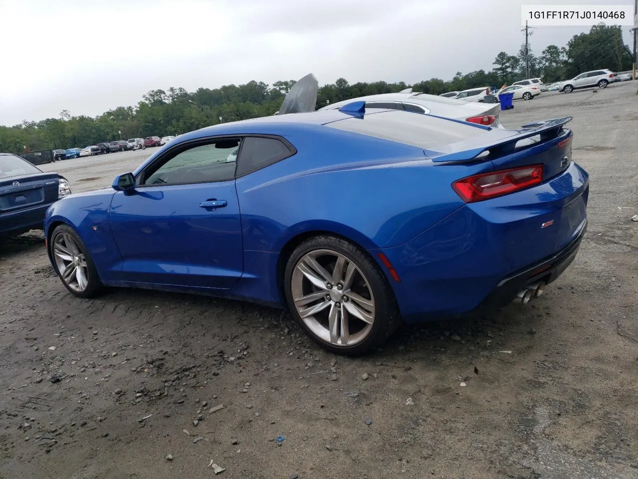 2018 Chevrolet Camaro Ss VIN: 1G1FF1R71J0140468 Lot: 70415884