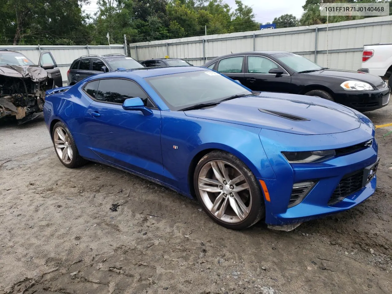 2018 Chevrolet Camaro Ss VIN: 1G1FF1R71J0140468 Lot: 70415884