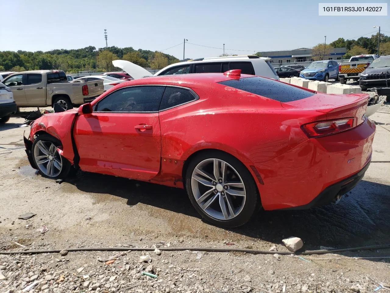 2018 Chevrolet Camaro Lt VIN: 1G1FB1RS3J0142027 Lot: 70483084