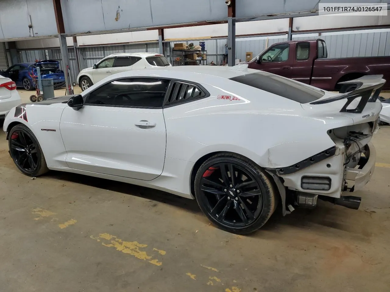 2018 Chevrolet Camaro Ss VIN: 1G1FF1R74J0126547 Lot: 70625084