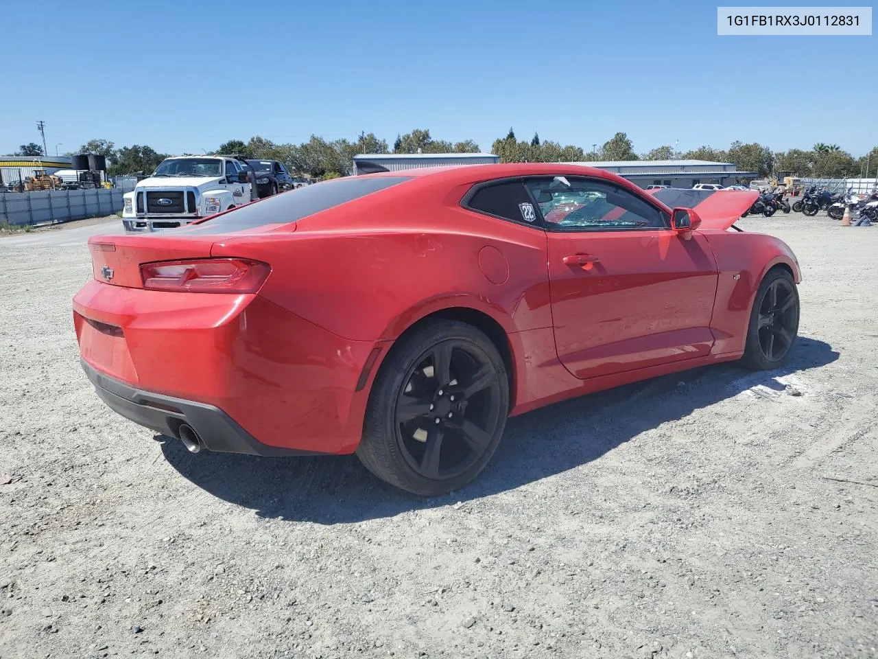 2018 Chevrolet Camaro Lt VIN: 1G1FB1RX3J0112831 Lot: 70784284