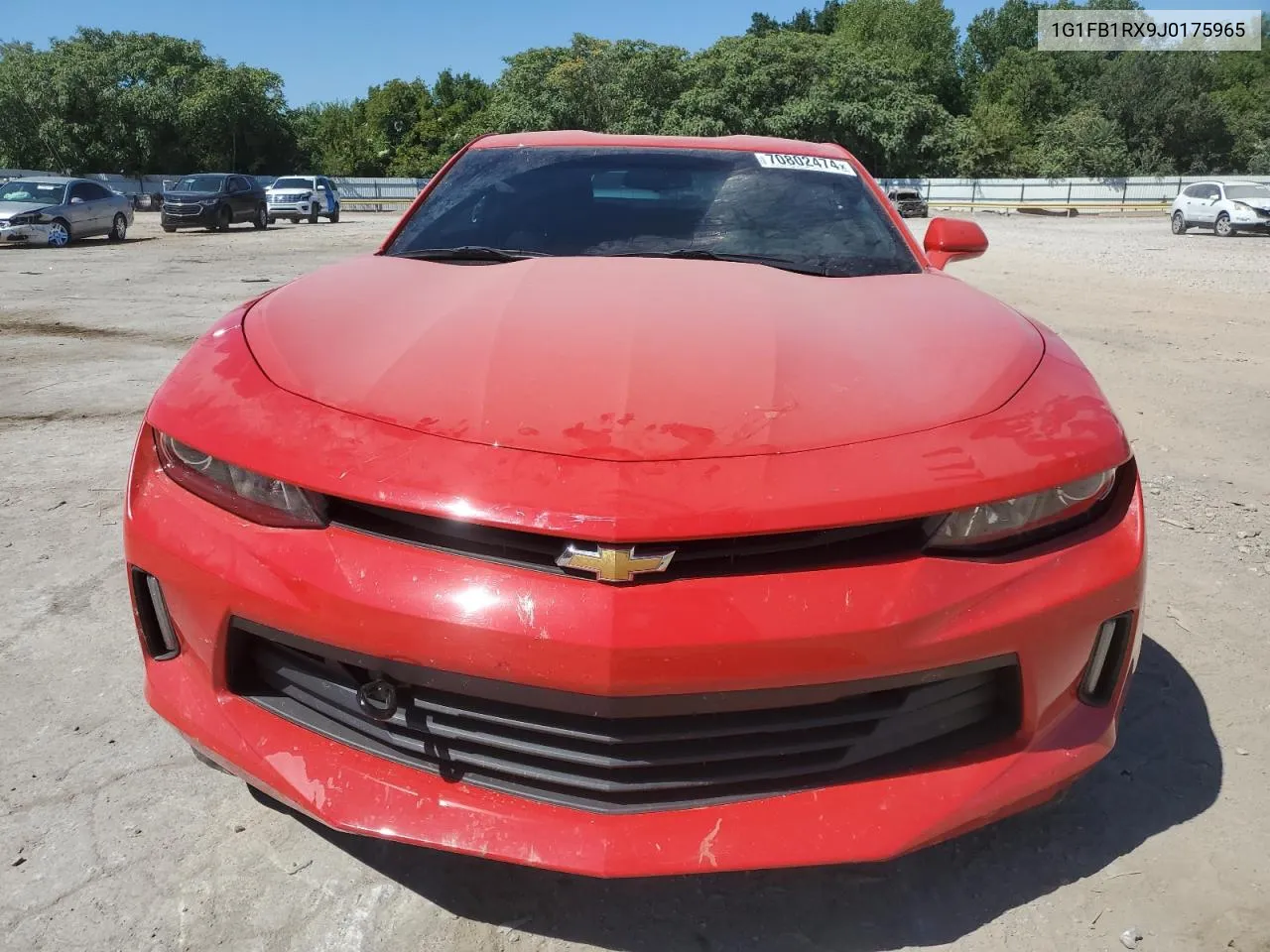 1G1FB1RX9J0175965 2018 Chevrolet Camaro Lt