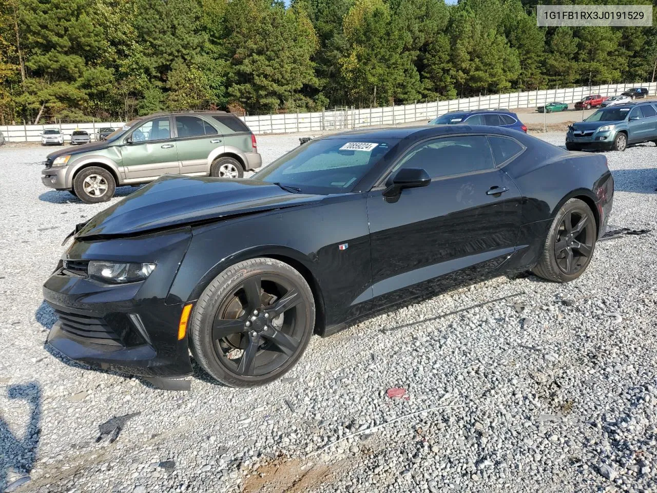 2018 Chevrolet Camaro Lt VIN: 1G1FB1RX3J0191529 Lot: 70859224