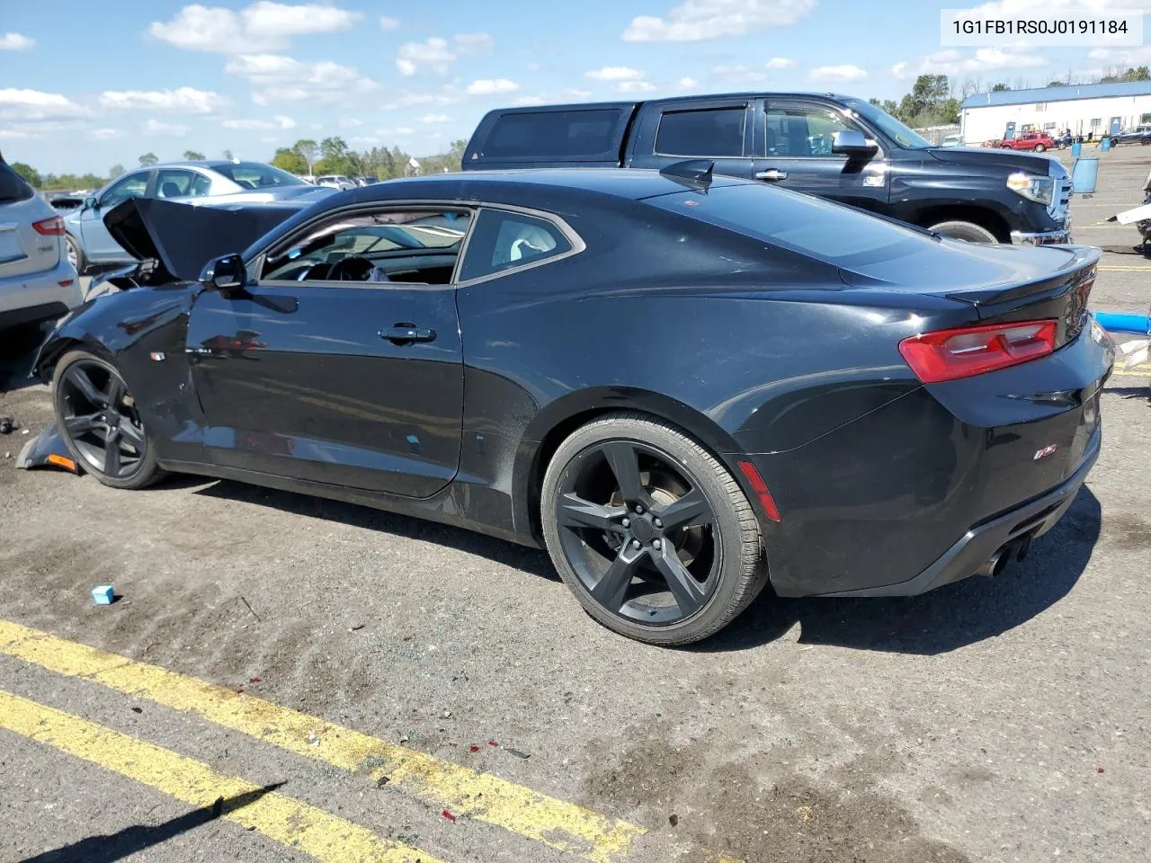 2018 Chevrolet Camaro Lt VIN: 1G1FB1RS0J0191184 Lot: 71156614