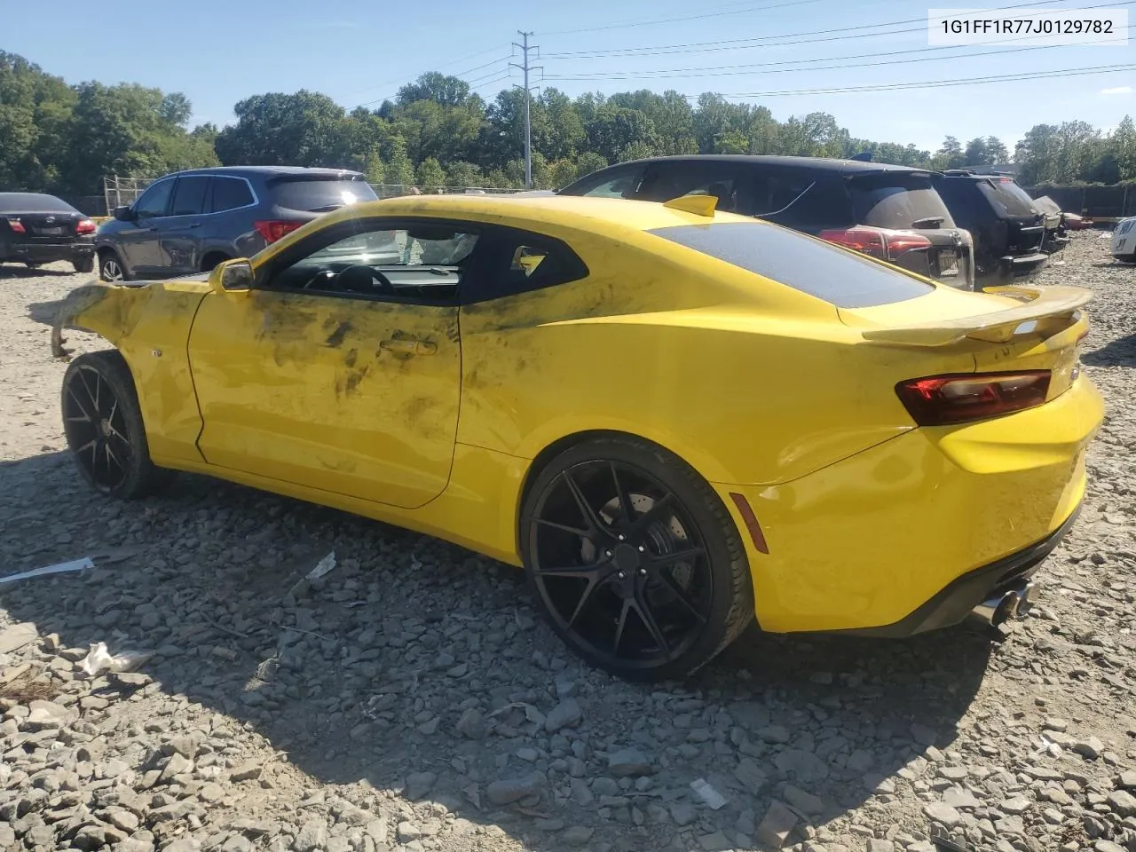 2018 Chevrolet Camaro Ss VIN: 1G1FF1R77J0129782 Lot: 71288534