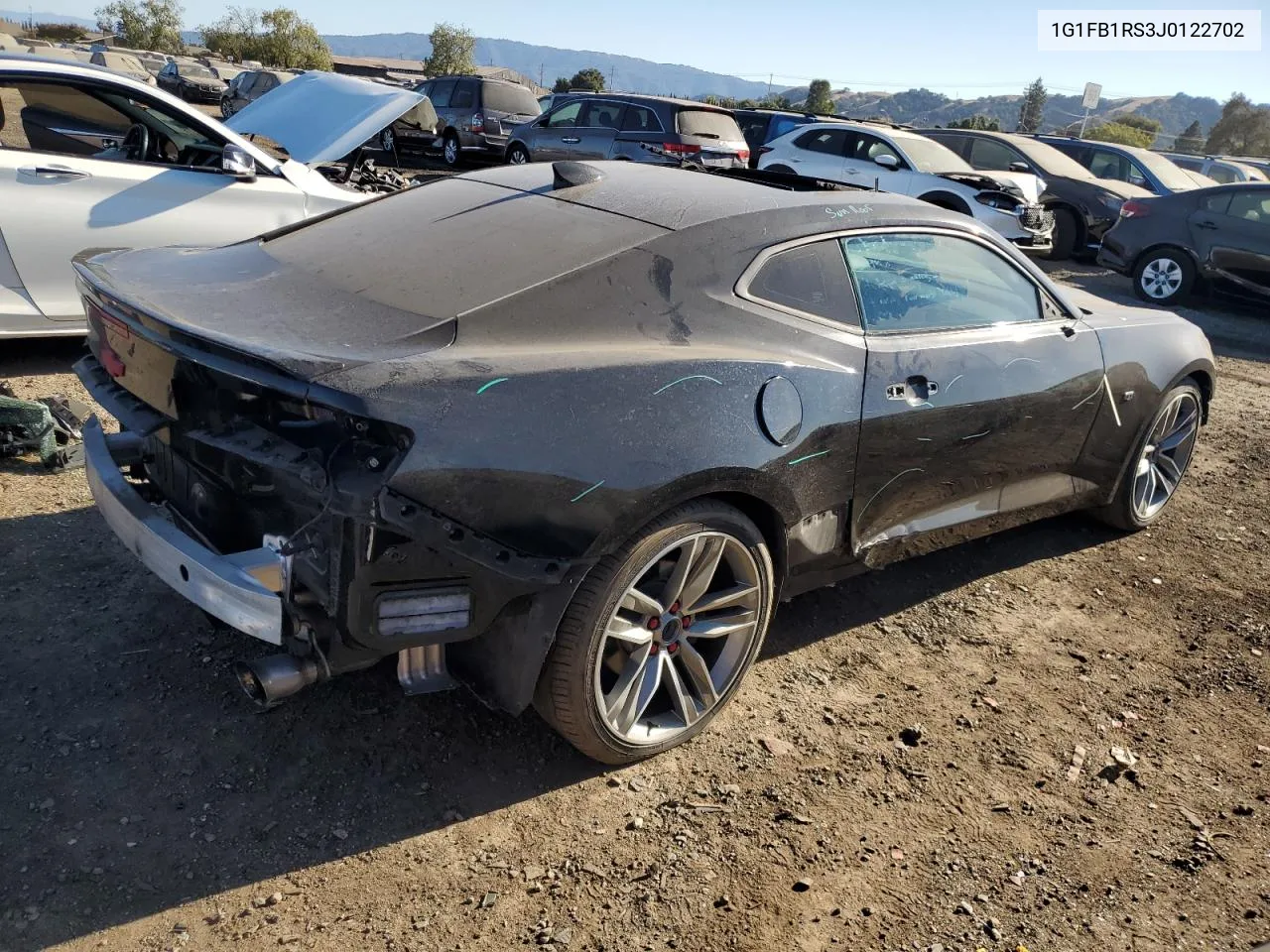 1G1FB1RS3J0122702 2018 Chevrolet Camaro Lt