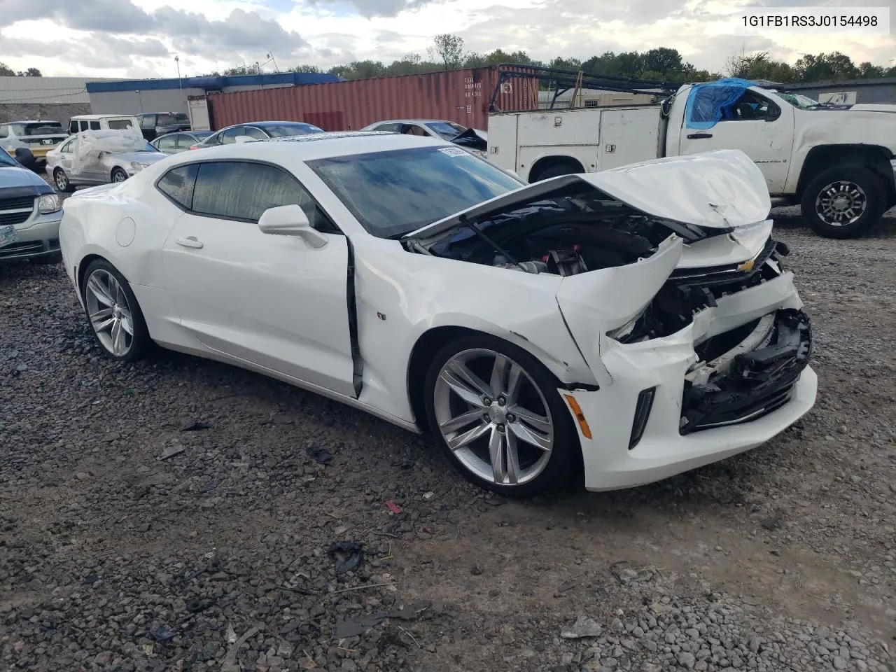 2018 Chevrolet Camaro Lt VIN: 1G1FB1RS3J0154498 Lot: 71633994