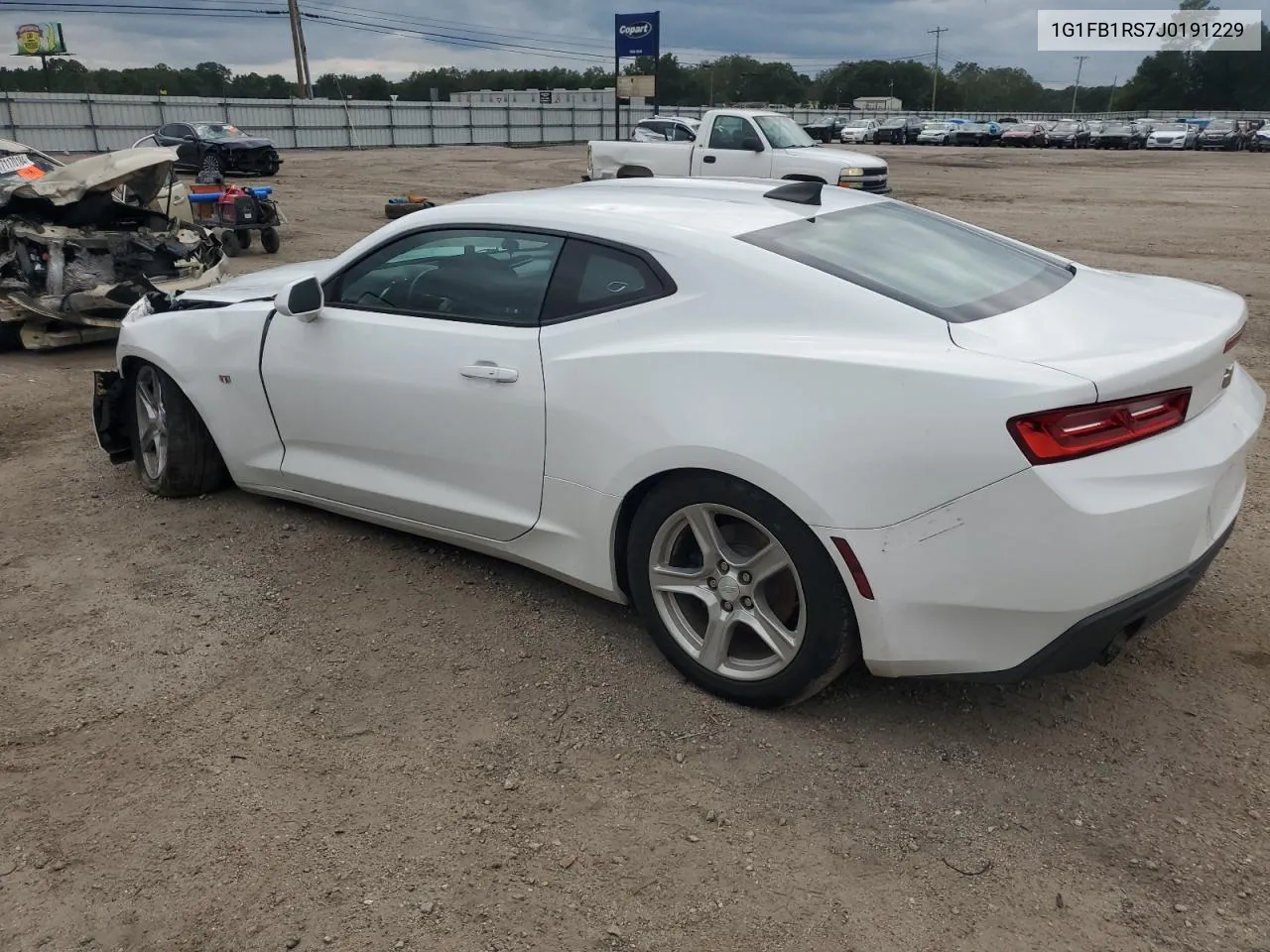 1G1FB1RS7J0191229 2018 Chevrolet Camaro Lt