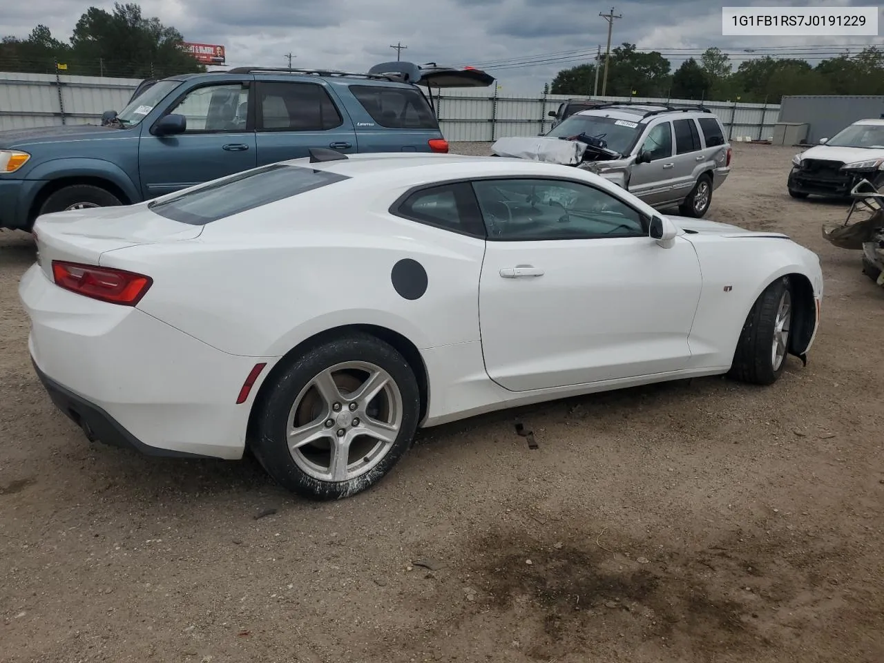 2018 Chevrolet Camaro Lt VIN: 1G1FB1RS7J0191229 Lot: 71750214