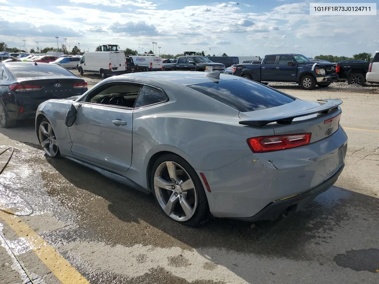 2018 Chevrolet Camaro Ss VIN: 1G1FF1R73J0124711 Lot: 72017464