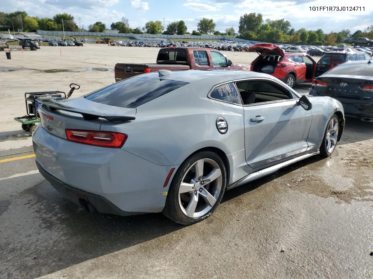 2018 Chevrolet Camaro Ss VIN: 1G1FF1R73J0124711 Lot: 72017464