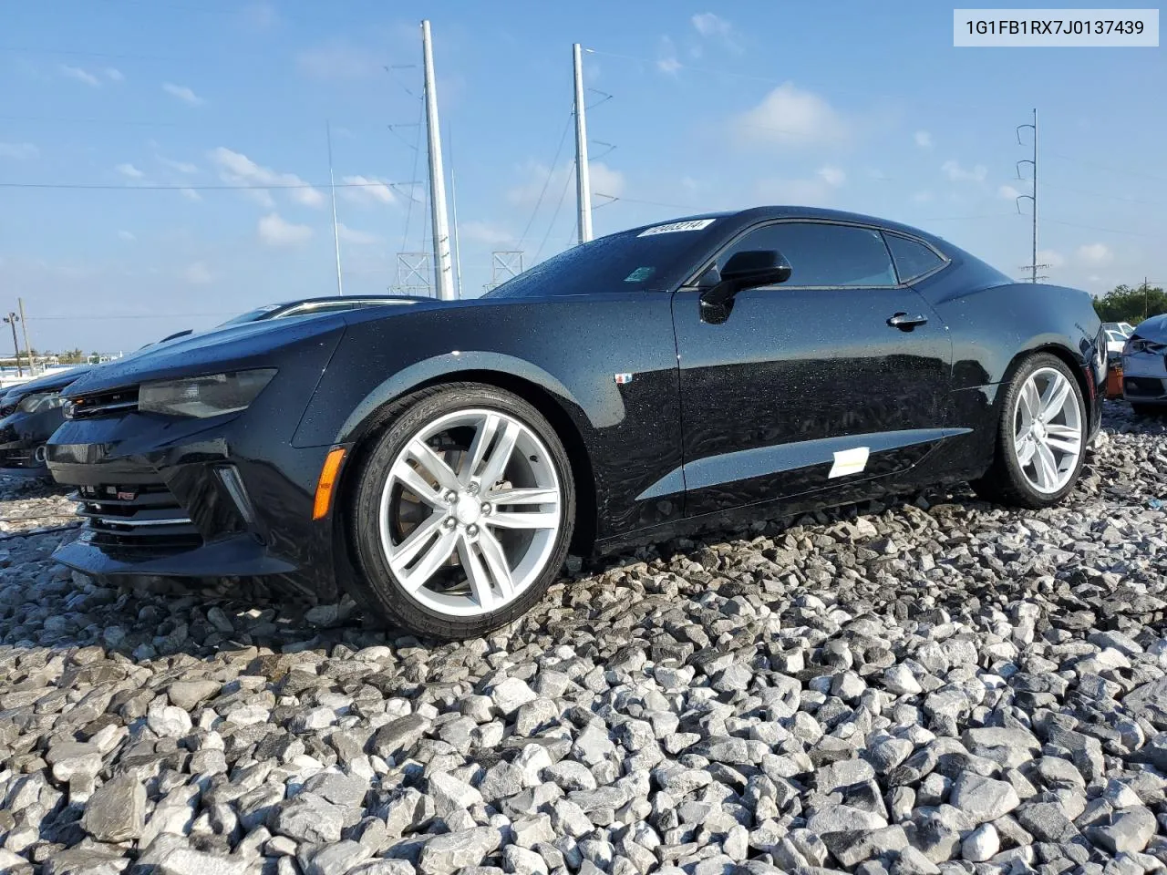 2018 Chevrolet Camaro Lt VIN: 1G1FB1RX7J0137439 Lot: 72403214