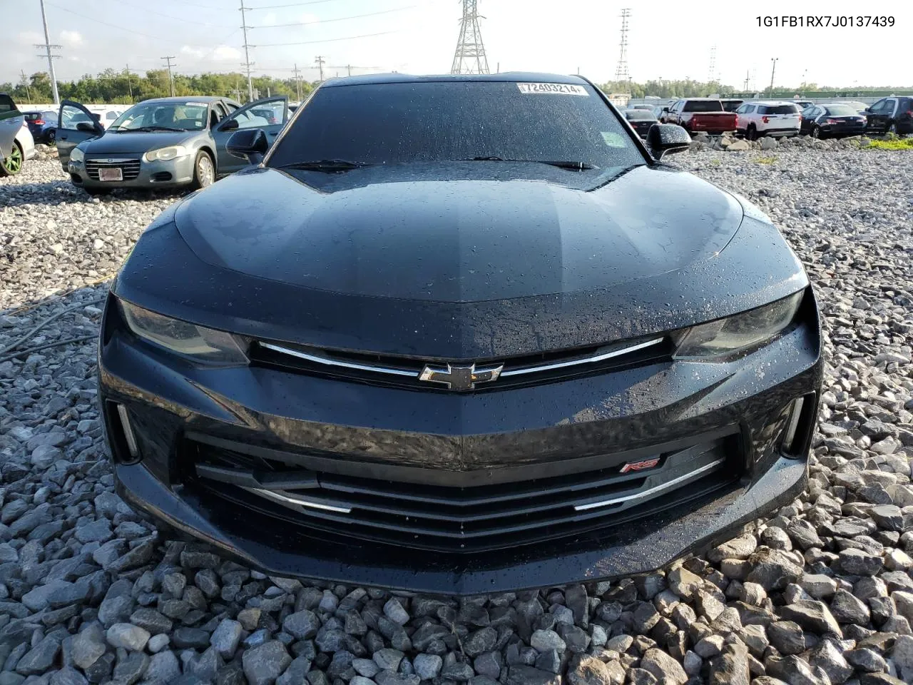 2018 Chevrolet Camaro Lt VIN: 1G1FB1RX7J0137439 Lot: 72403214