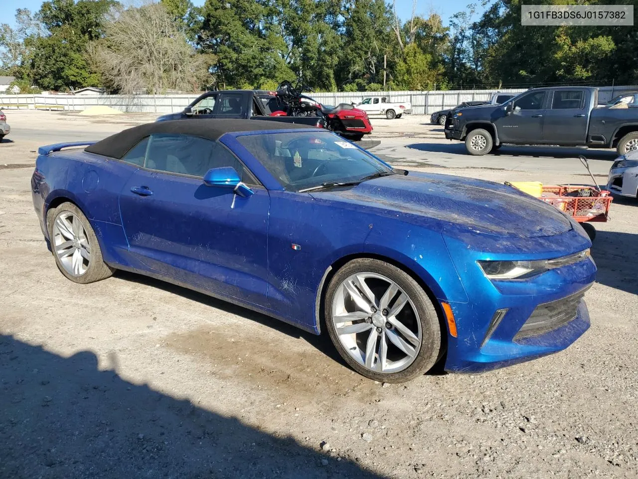 2018 Chevrolet Camaro Lt VIN: 1G1FB3DS6J0157382 Lot: 72649734