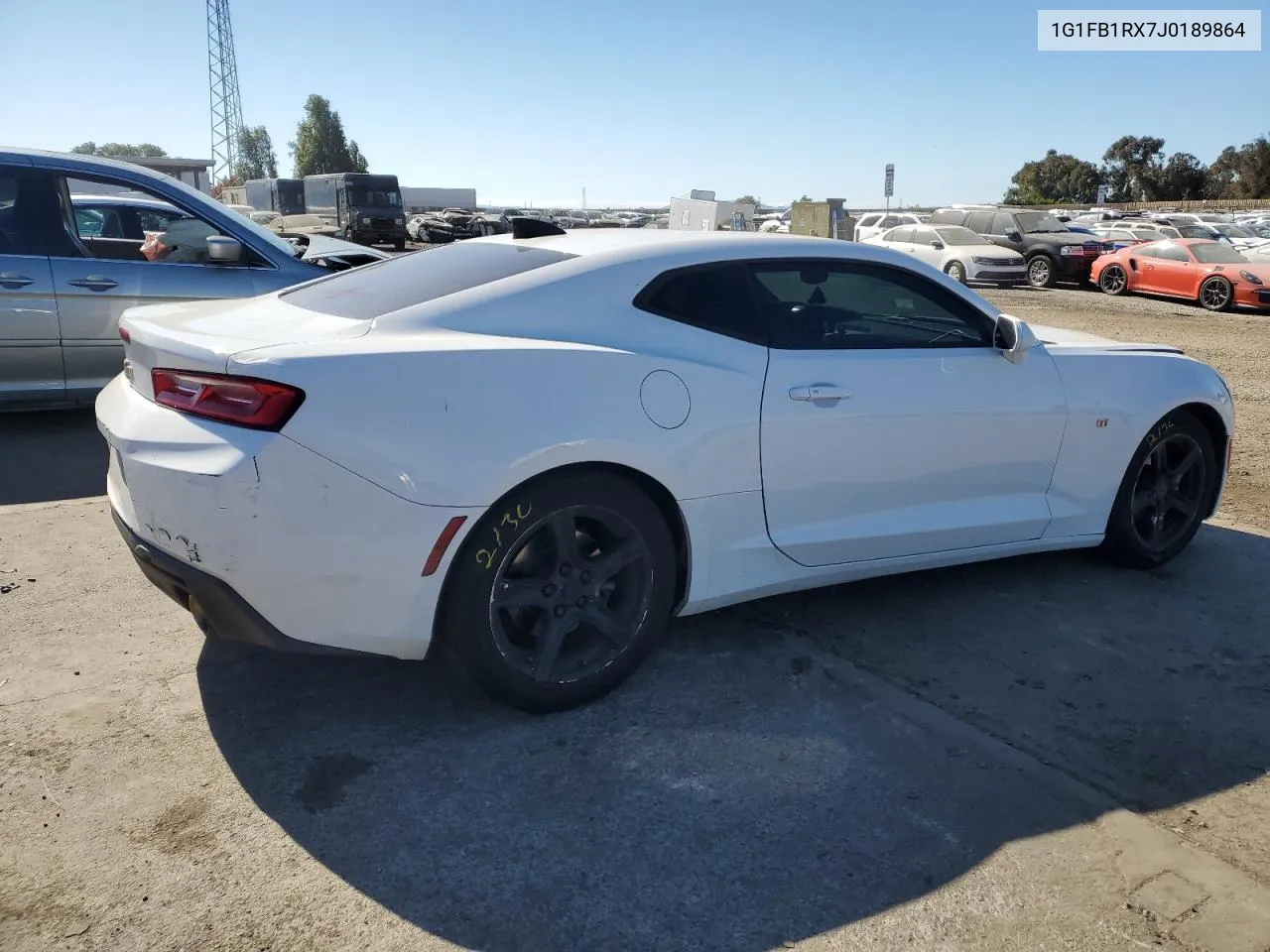 2018 Chevrolet Camaro Lt VIN: 1G1FB1RX7J0189864 Lot: 72966764