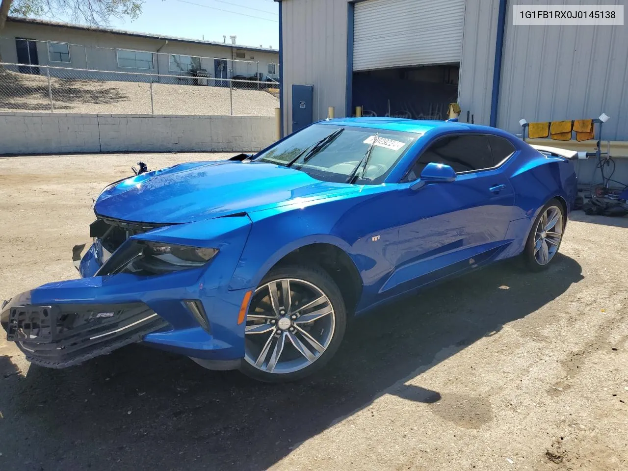 1G1FB1RX0J0145138 2018 Chevrolet Camaro Lt