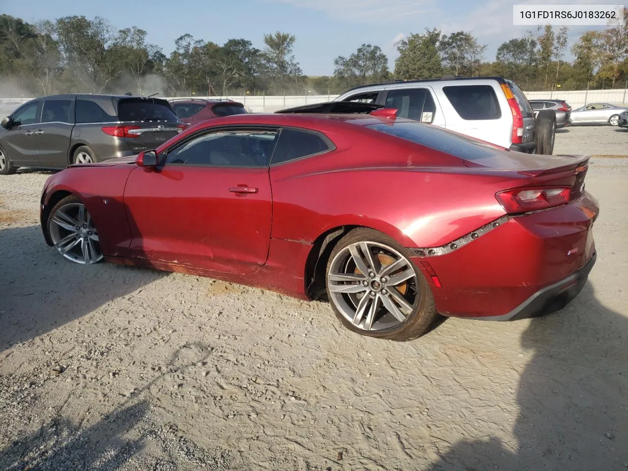 2018 Chevrolet Camaro Lt VIN: 1G1FD1RS6J0183262 Lot: 73344974