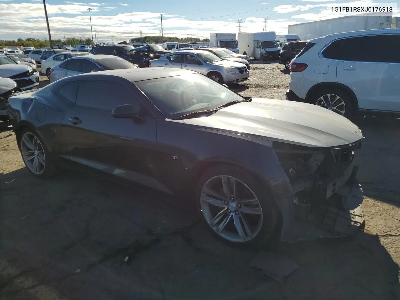 2018 Chevrolet Camaro Lt VIN: 1G1FB1RSXJ0176918 Lot: 73549544