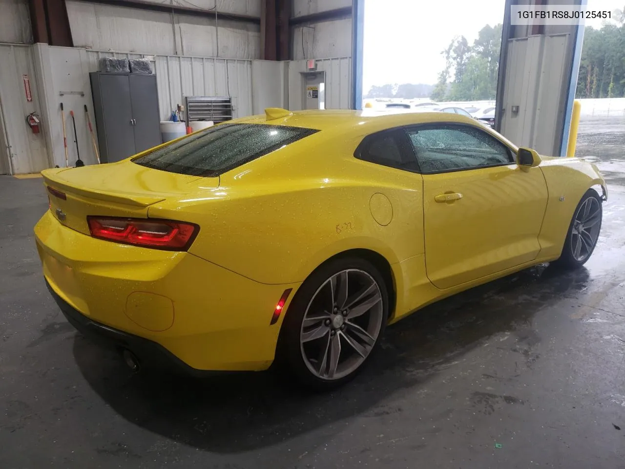 2018 Chevrolet Camaro Lt VIN: 1G1FB1RS8J0125451 Lot: 73553734