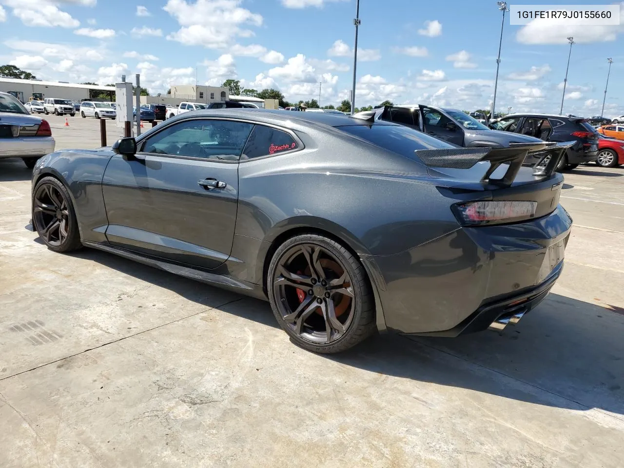 2018 Chevrolet Camaro Ss VIN: 1G1FE1R79J0155660 Lot: 73867534