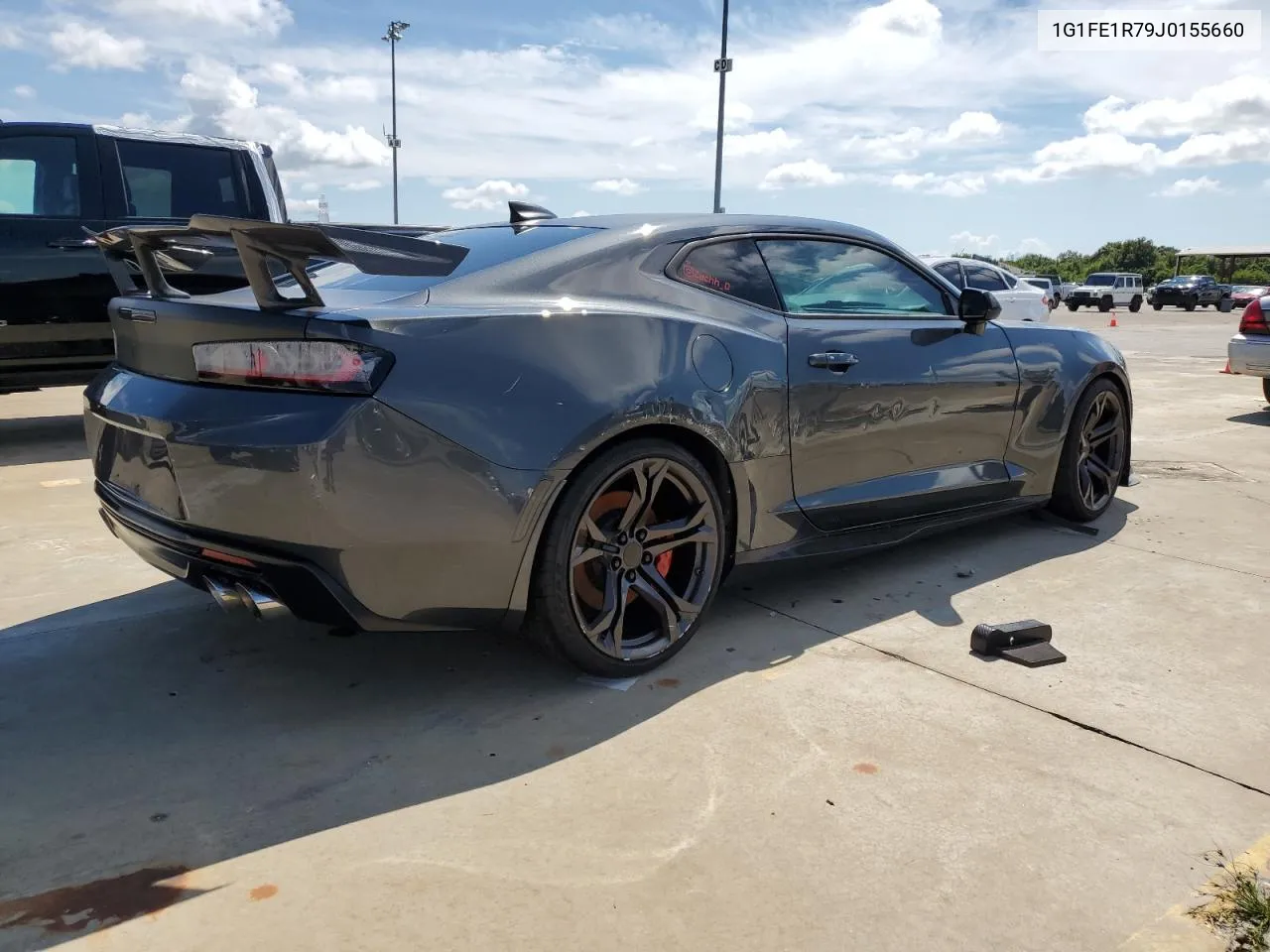 2018 Chevrolet Camaro Ss VIN: 1G1FE1R79J0155660 Lot: 73867534